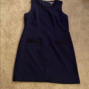 Karl Lagerfeld blue and black lace sheath!